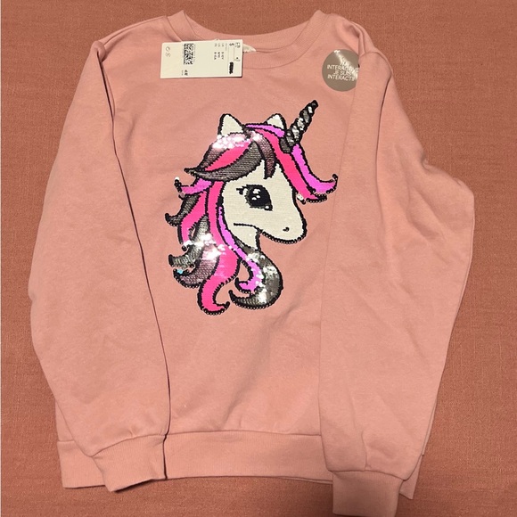 H&M Unicorn Interactive Sweatshirt - Picture 1 of 3